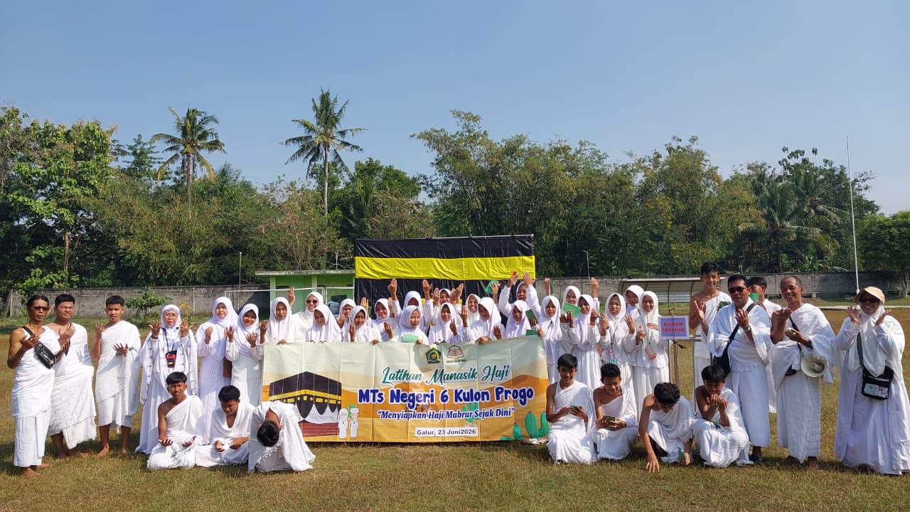 MTsN 6 Kulon Progo Ajarkan Manasik Haji untuk Bentuk Karakter Islami